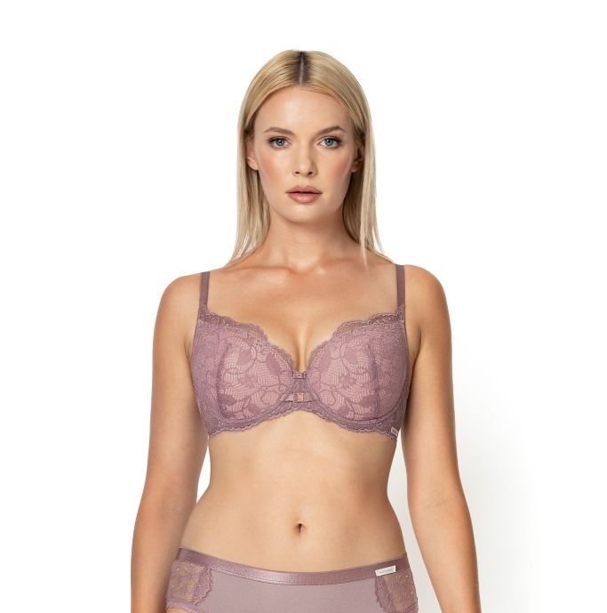 

Бюстгальтер женский Nipplex Zora push up фиолетовый 80D, Zora push up
