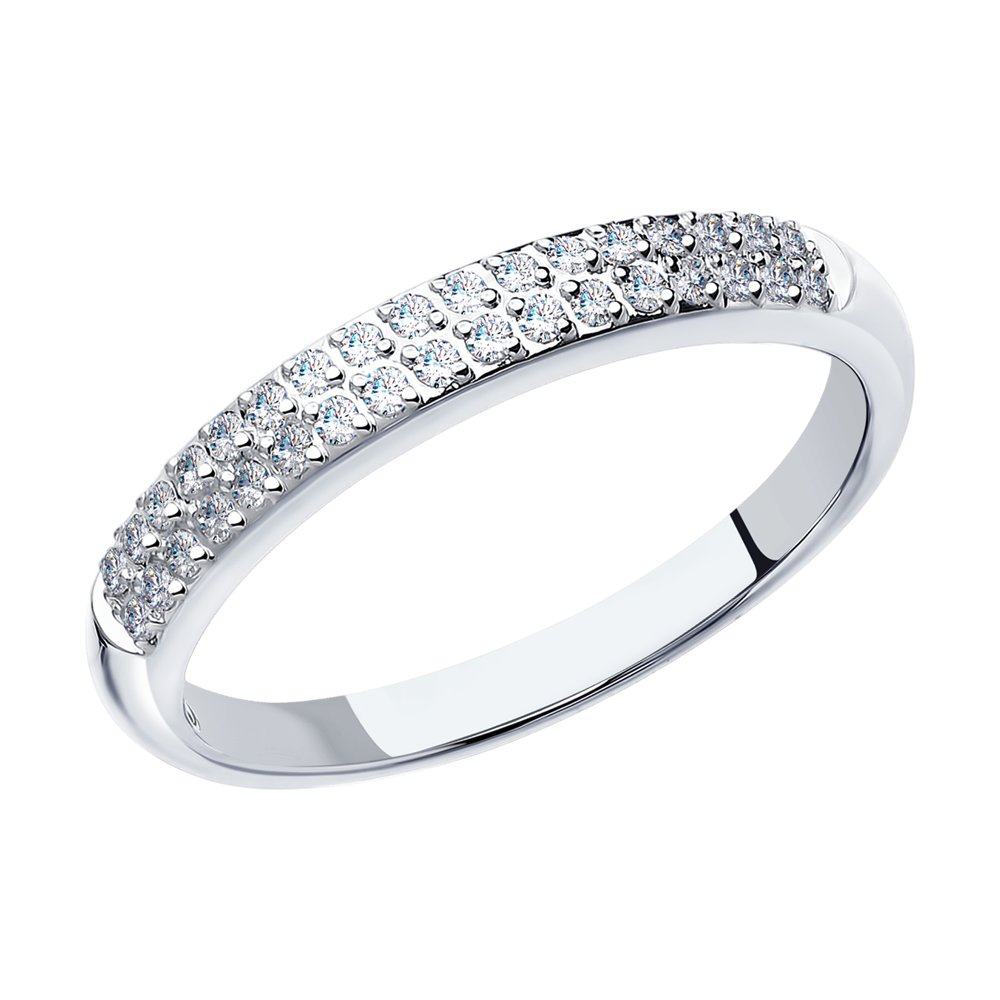 

Кольцо из золота р. 15,5 SOKOLOV Diamonds 1010130, бриллиант, 1010130