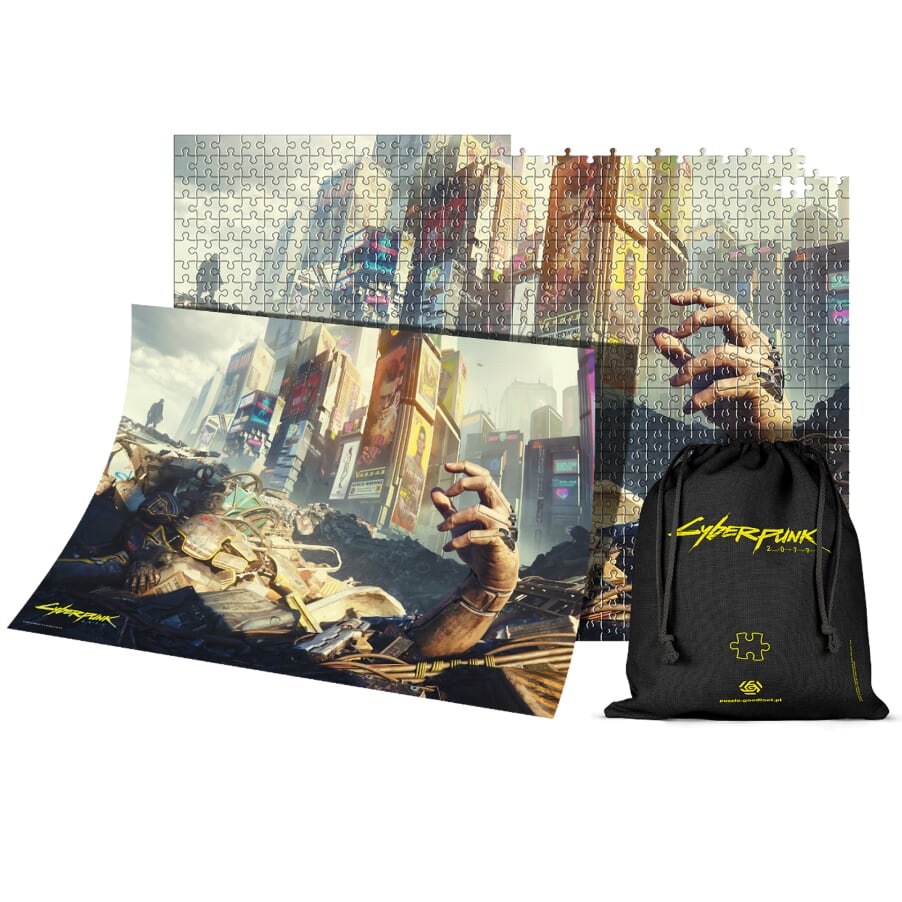 

Пазл Good Loot Cyberpunk 2077: Hand 1000 элементов, Разноцветный