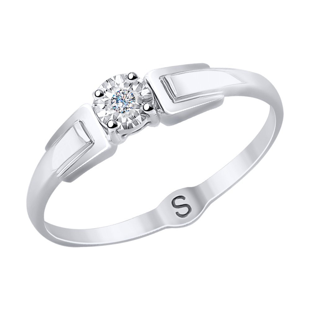 

Кольцо из золота р. , SOKOLOV Diamonds 1011732, бриллиант, 1011732