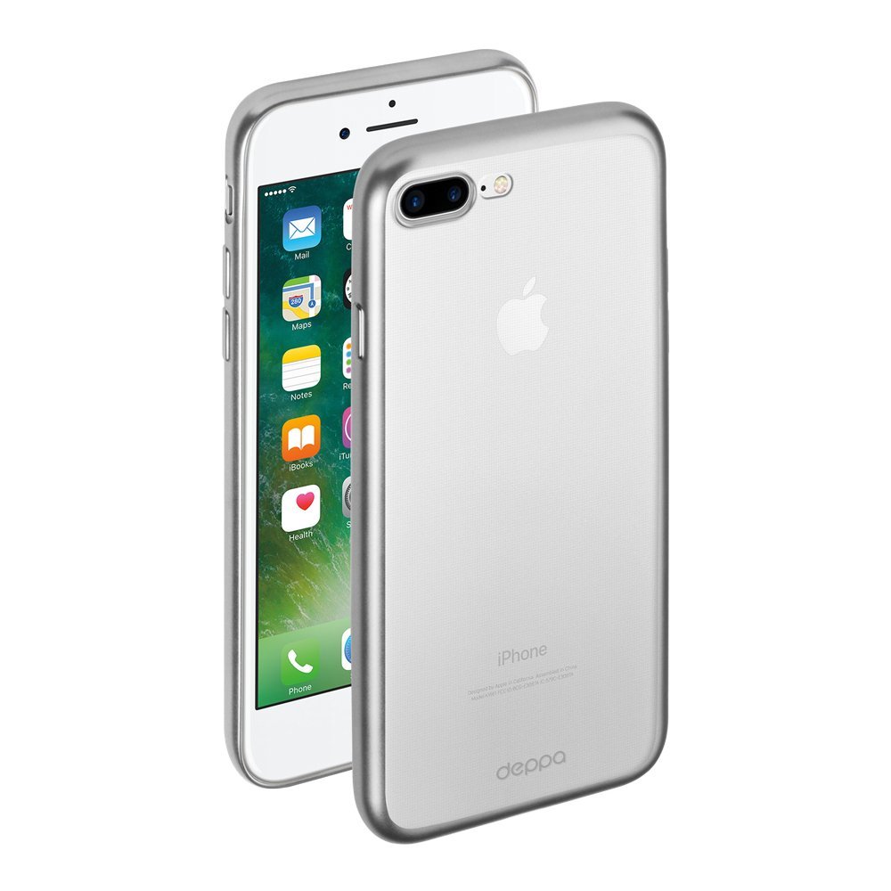 

Чехол Deppa Gel Plus для Apple iPhone 7/8 Plus Silver, Серебристый