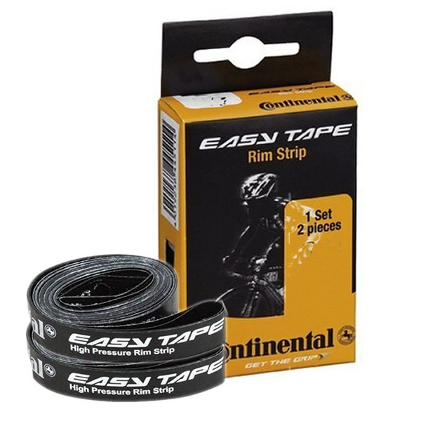 фото Continental ободная лента easy tape rim strip (до 116 psi), чёрная, 14 - 622, 2 шт.