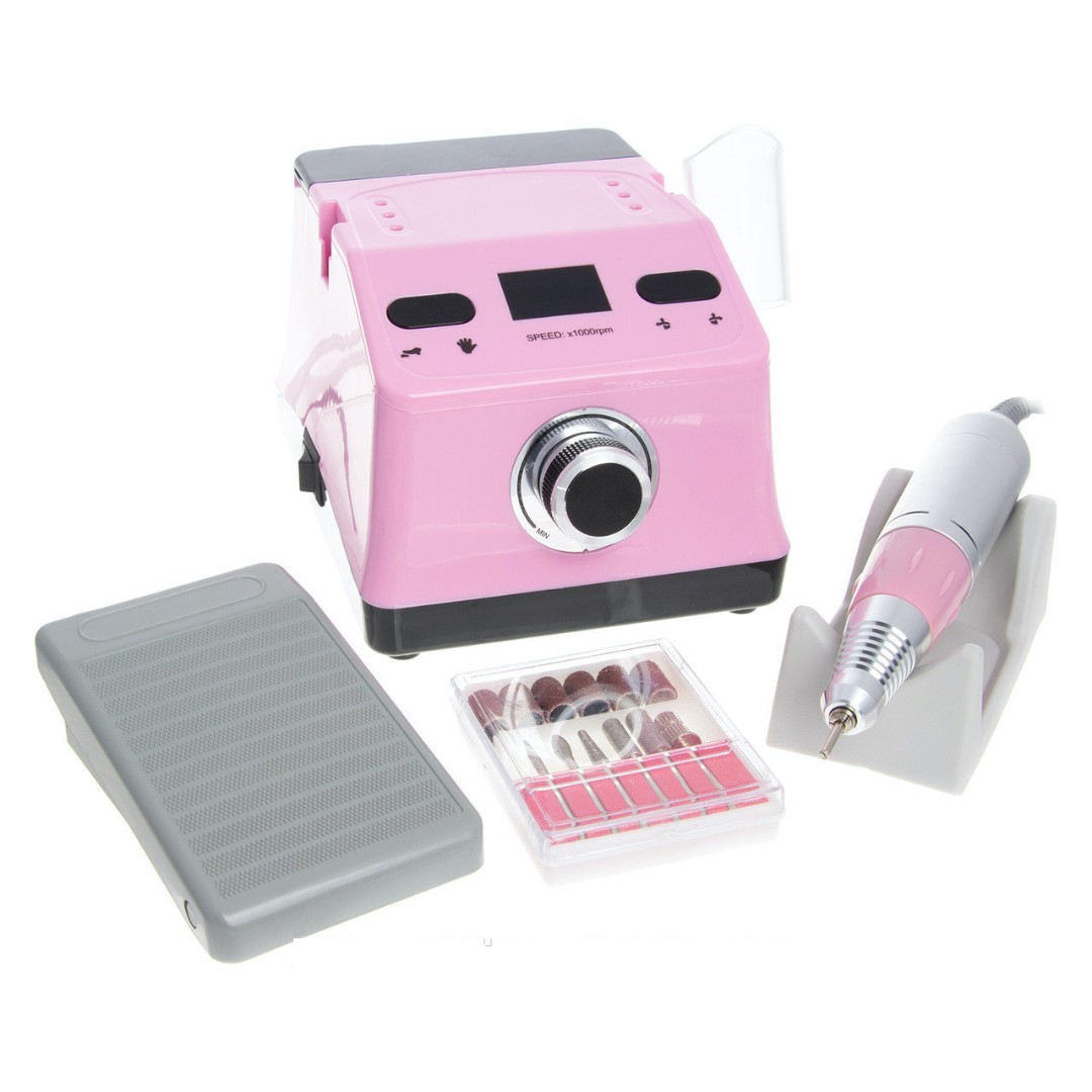 

Аппарат для маникюра и педикюра Nail Master ZS-718 розовый 35000 об., 65W