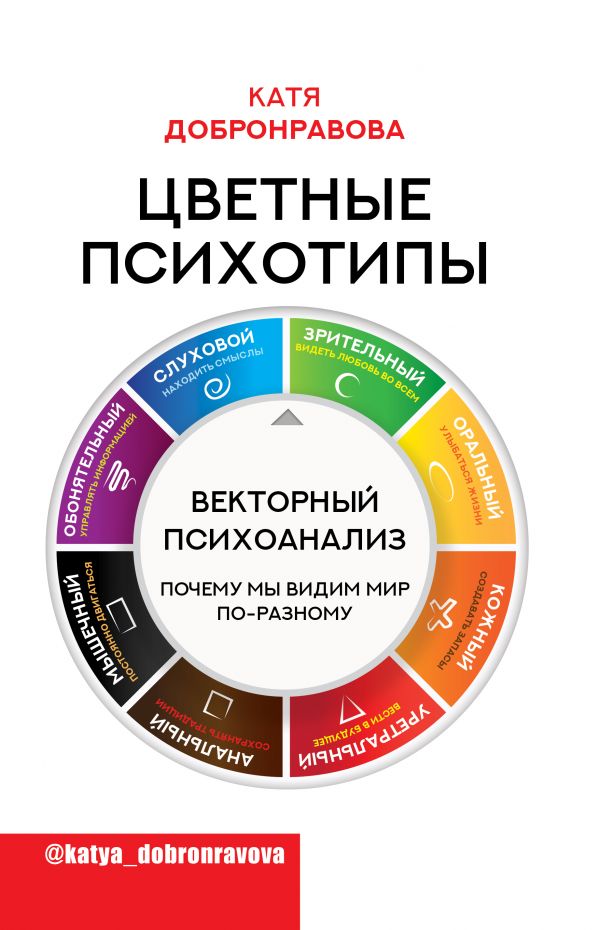 фото Книга цветные психотипы. векторный психоанализ: почему мы видим мир по-разному астрель