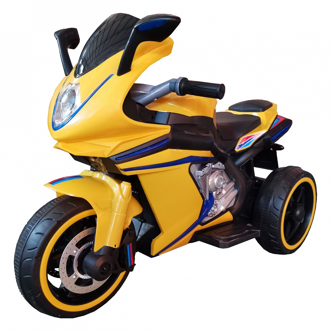 

Мотоцикл трёхколёсный CITY-RIDE USB, MP3, свет LED CR011YW