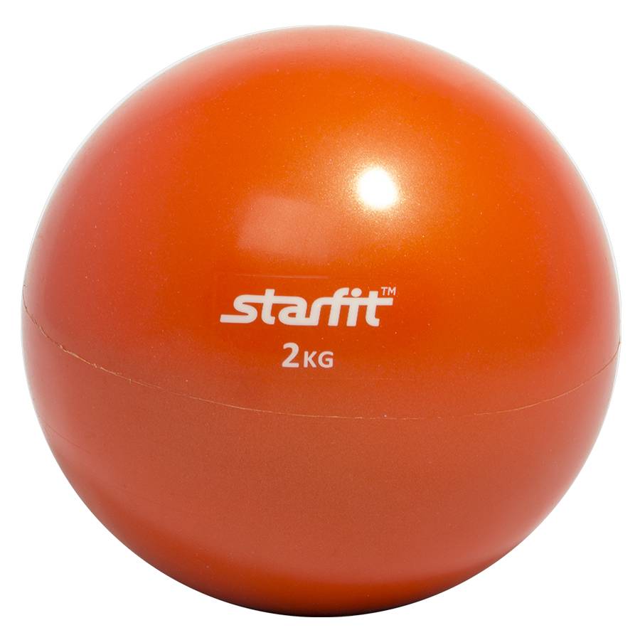 

Медицинбол StarFit GB-703, оранжевый, 2 кг, GB-703