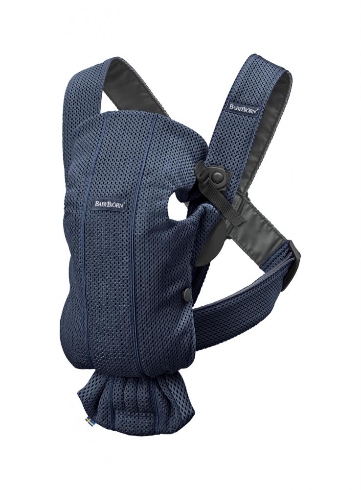 фото Рюкзак для переноски babybjorn mini mesh темно-синий babybjörn