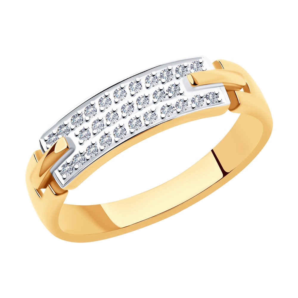 

Кольцо из золота р. 16,5 SOKOLOV Diamonds 1011983, бриллиант, 1011983