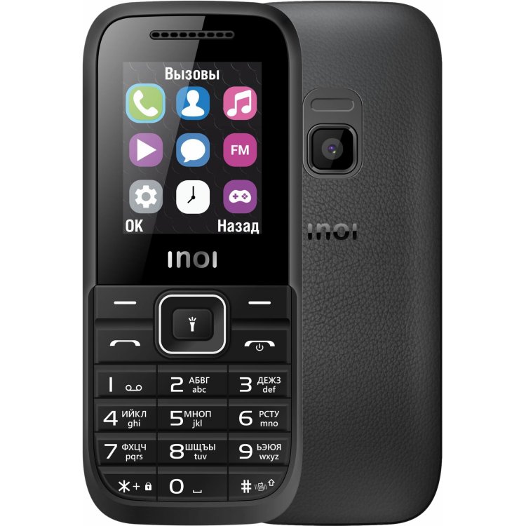 

Мобильный телефон INOI 105 2019 Black, 105 (2019)