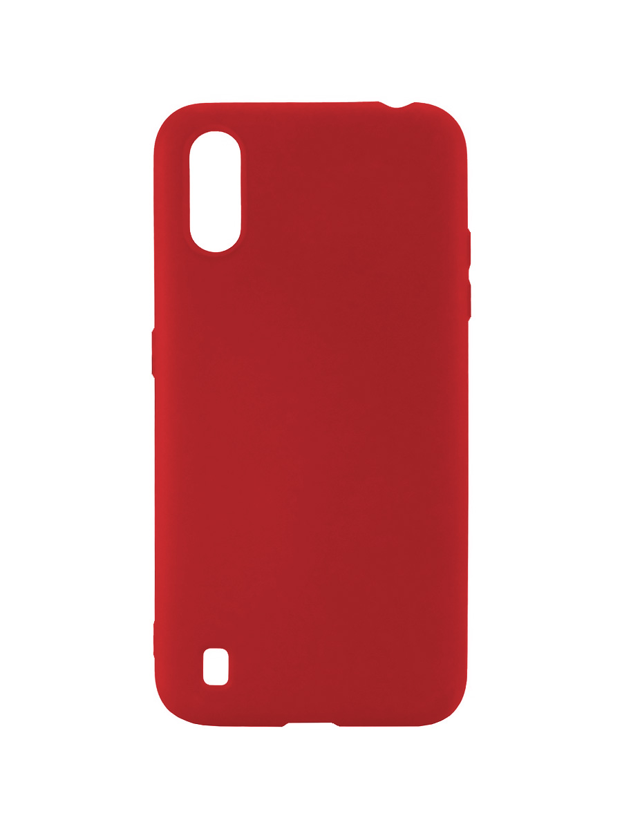 фото Чехол zibelino soft matte для samsung galaxy a01 (a015) red