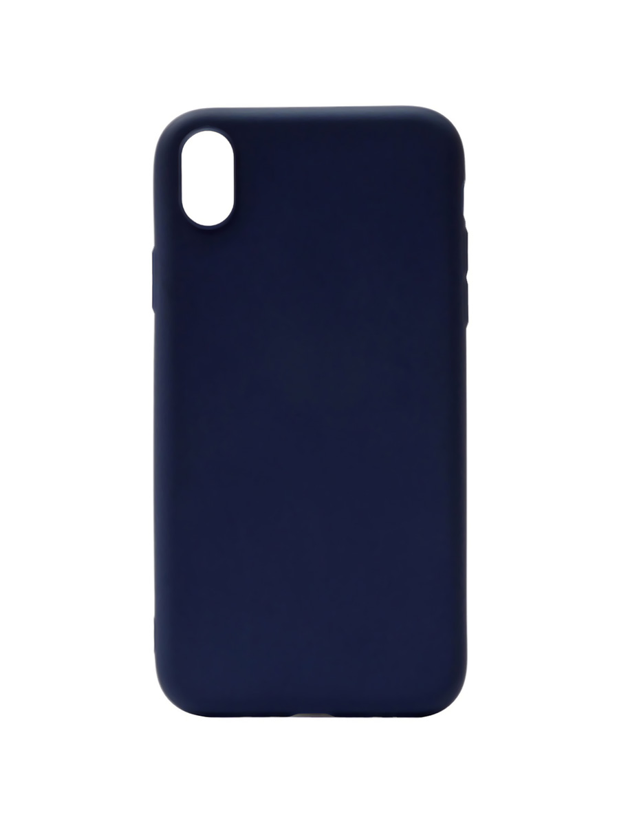 фото Чехол zibelino soft matte для apple iphone xr blue