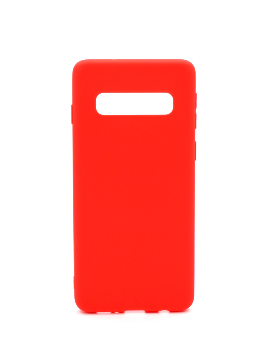 фото Чехол zibelino soft matte для samsung galaxy s10 red