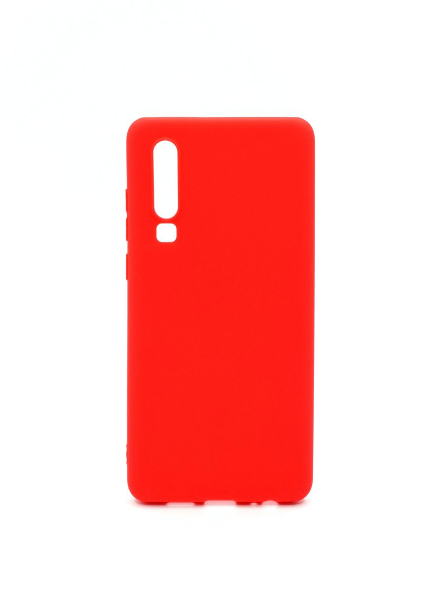 фото Чехол zibelino soft matte для huawei p30 red