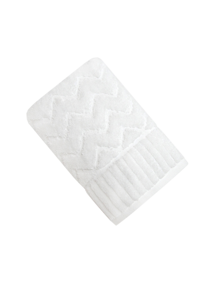 фото Полотенце tana home collection dendi цвет: белый (30х50 см)