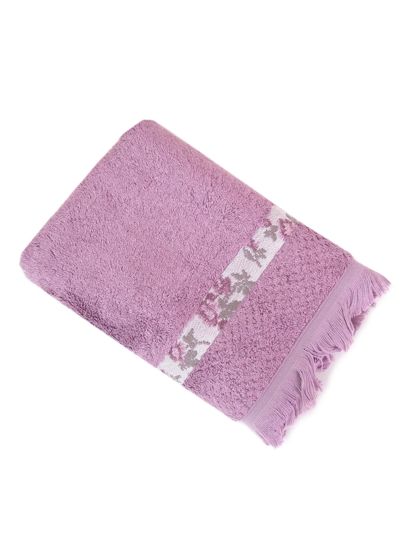 фото Полотенце tana home collection rouz цвет: брусничный (30х50 см)