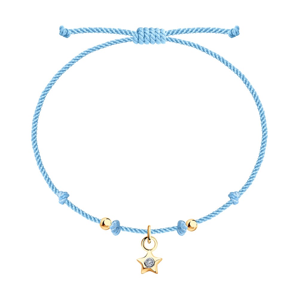 

Браслет из красного золота с бриллиантом р.  SOKOLOV Diamonds 1050148, 1050148