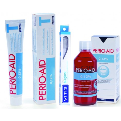 Купить Большой набор с хлоргексидином для гигиены полости рта Perio Aid 0.12 kit