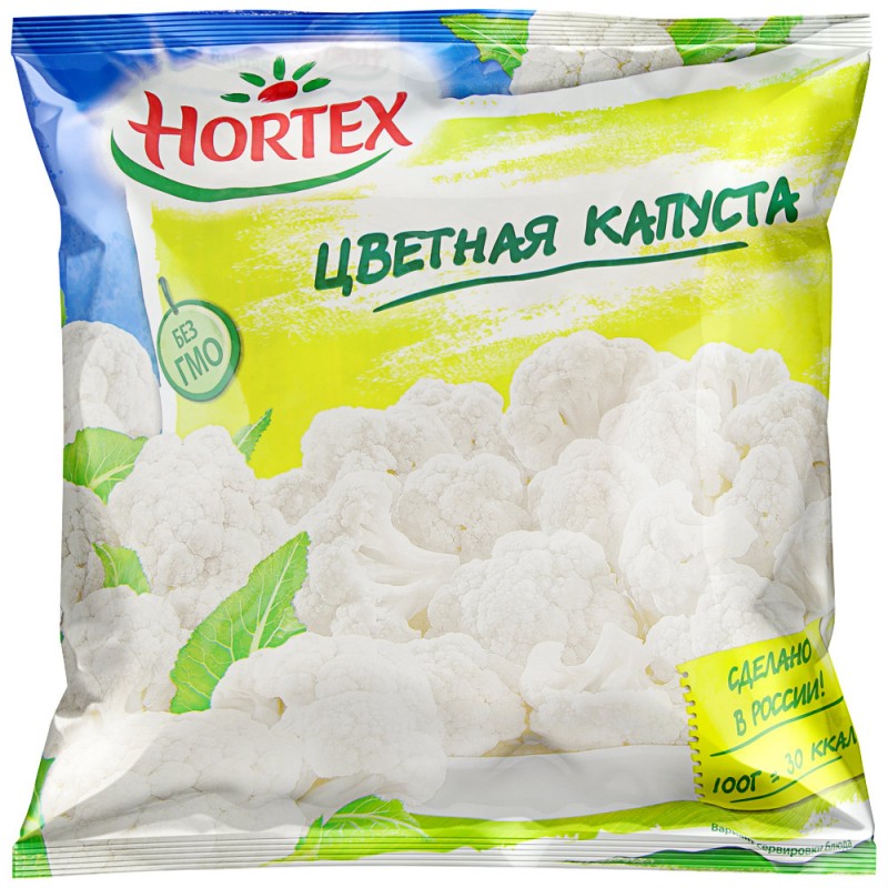 Капуста цветная Hortex замороженная 400 г