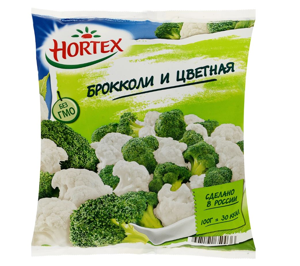 Смесь Hortex цветная капуста брокколи 400 г