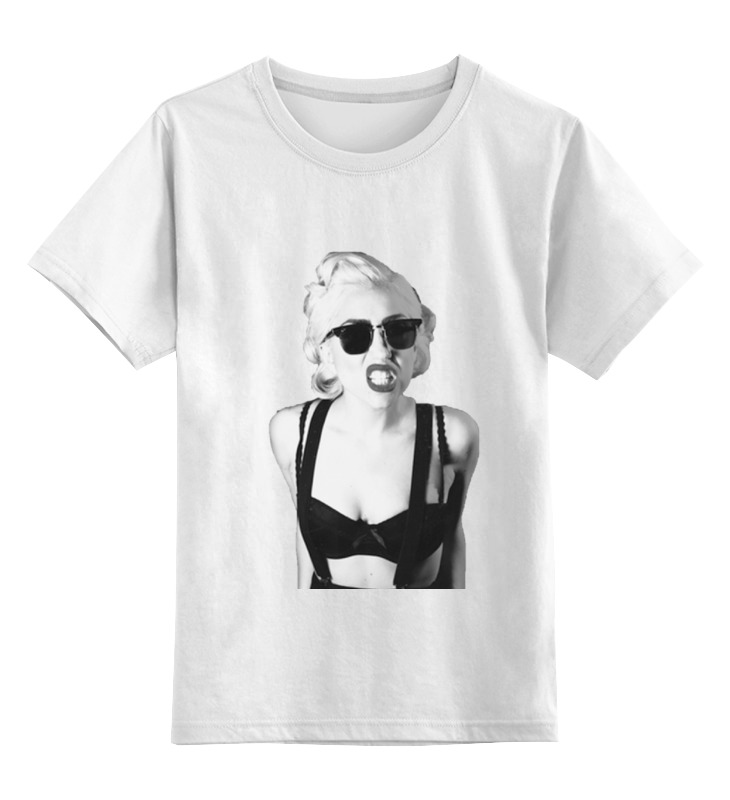 Детская футболка классическая Printio Lady gaga, р. 152 детская каталка twisti lady buzz твисти леди базз с механическим управлением