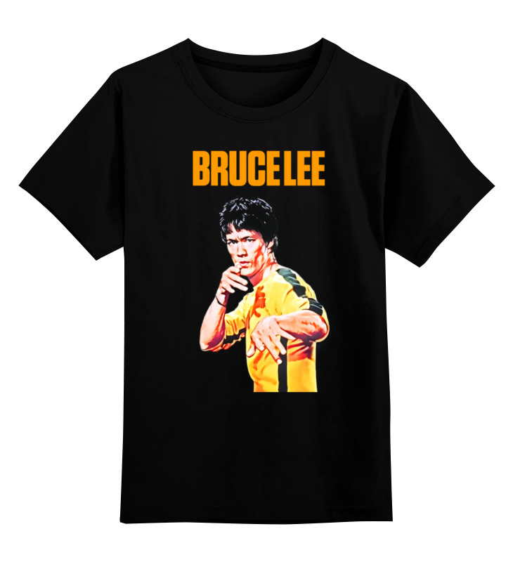 

Детская футболка классическая Printio Bruce lee, р. 140, Черный, 0000000651013