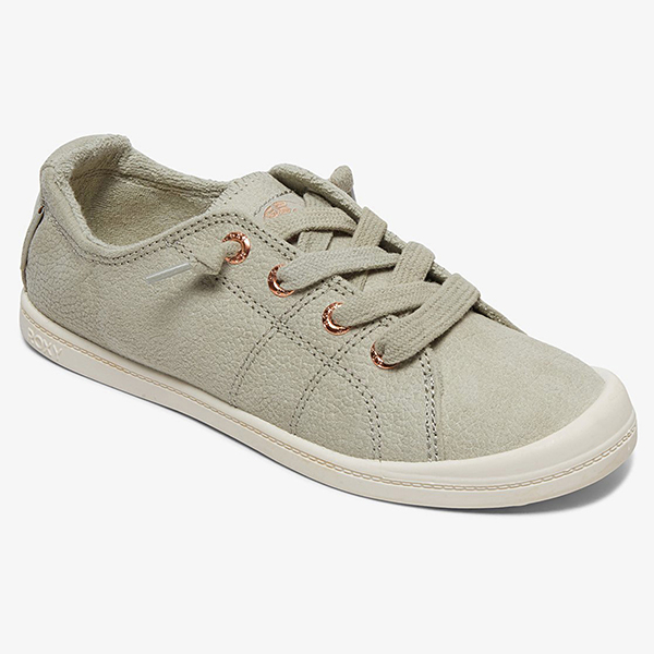 

Кеды женские Roxy Bayshore Sag Sage серые 6 US, Bayshore Sag Sage