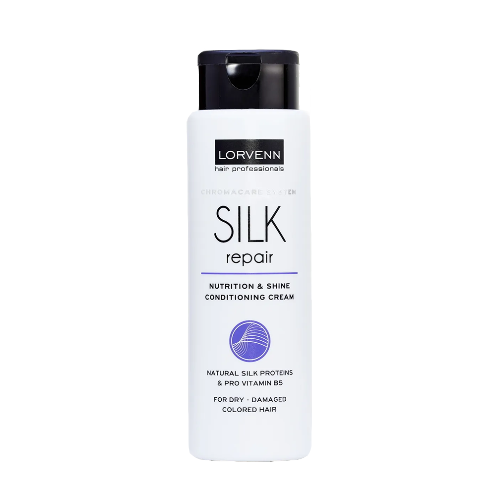 Крем-кондиционер SILK REPAIR реструктурирующий LORVENN HAIR PROFESSIONALS 300 мл кондиционер silk therapy