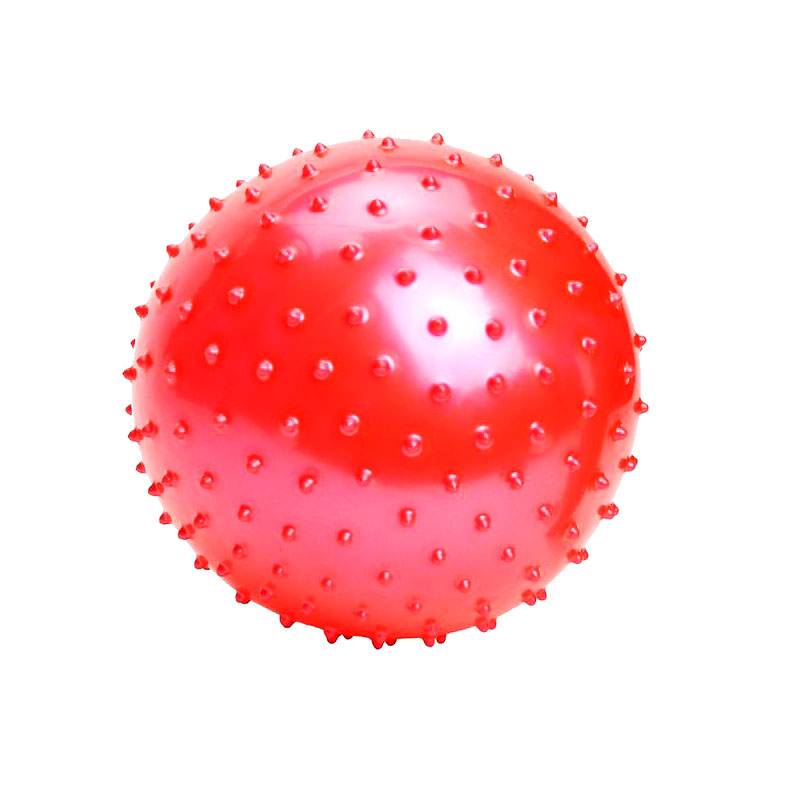 фото Мяч массажный тривес м-165, красный, 65 см