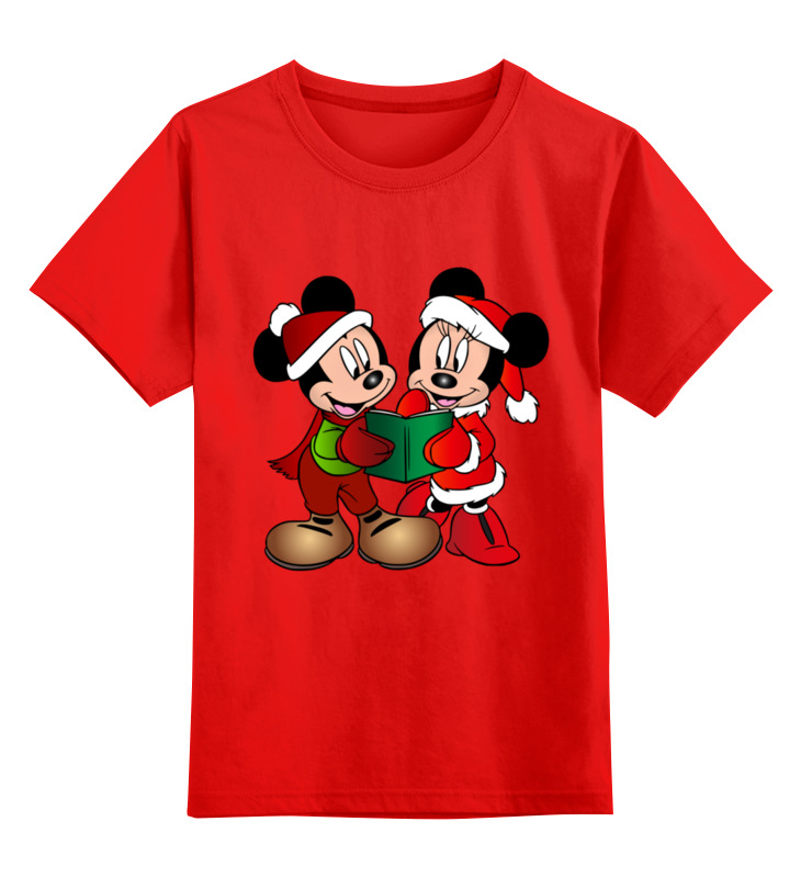 

Детская футболка Printio Мышонок цв.красный р.164, 0000003062587