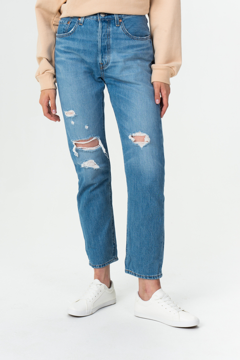 фото Джинсы женские levi's 3620001410 голубые 28/28