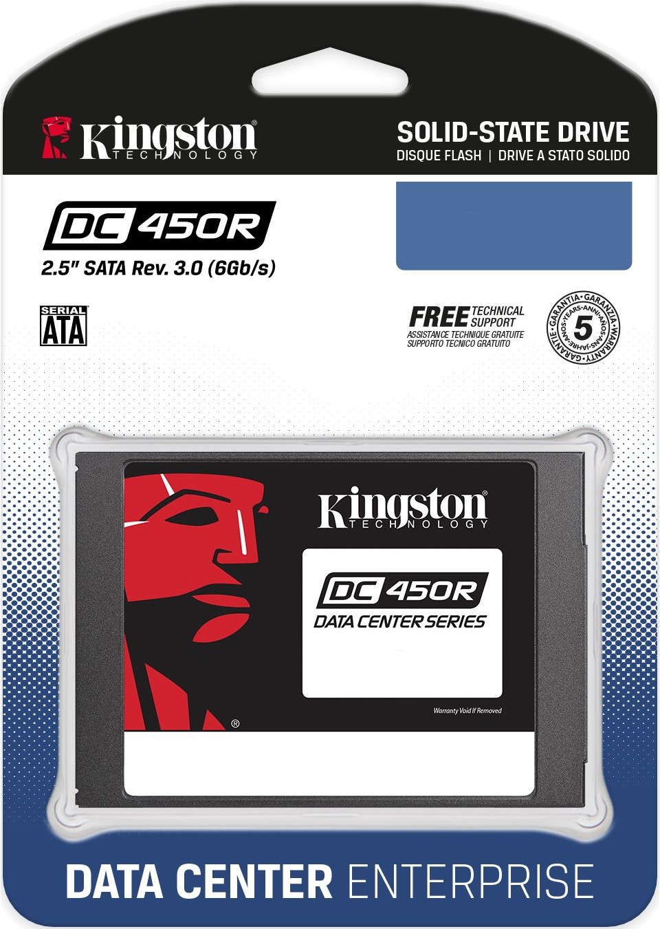 фото Ssd диск kingston dc450r 960гб (sedc450r/960g)