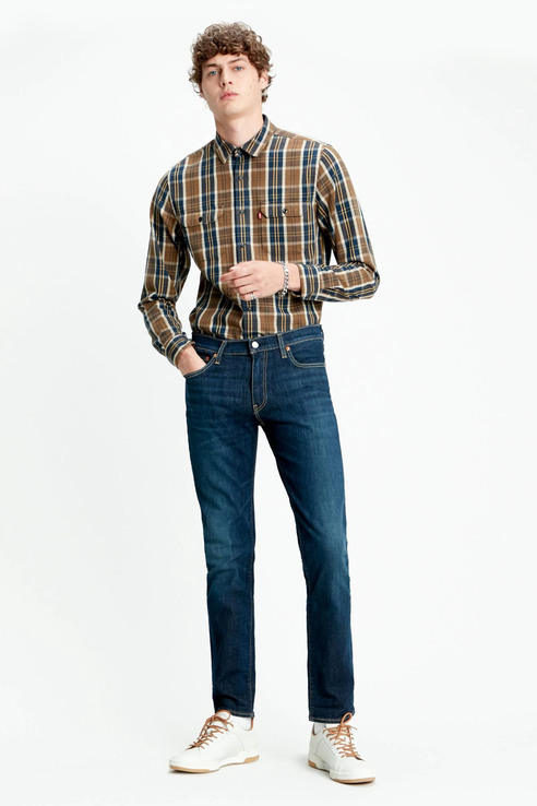 

Джинсы мужские Levi's 451141020 синие 46, Синий, 451141020