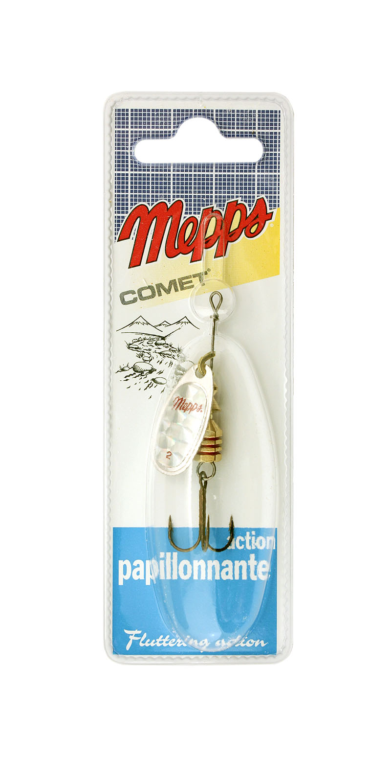 

Блесна Mepps Comet Rainbo 4,5 г, ag, 1 шт., Серебристый, Comet Rainbo