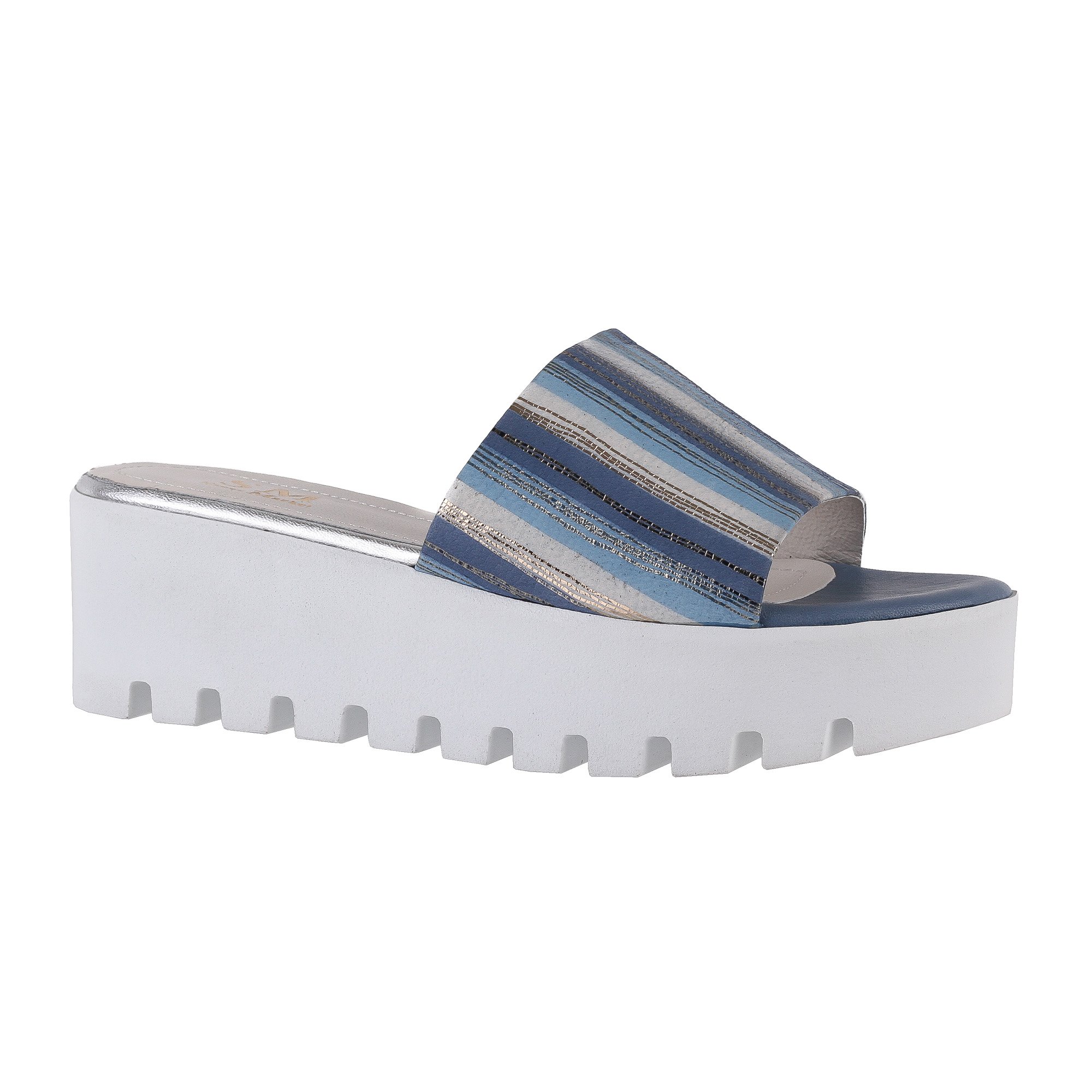 

Сабо женские Shoes Market 25-16-813-D9-B171-A5 синие 36 RU, 25-16-813-D9-B171-A5