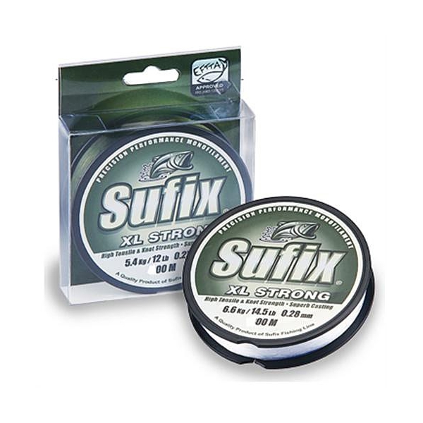 Леска монофильная Sufix XL Strong 0,35 мм, 150 м, 10,3 кг, clear