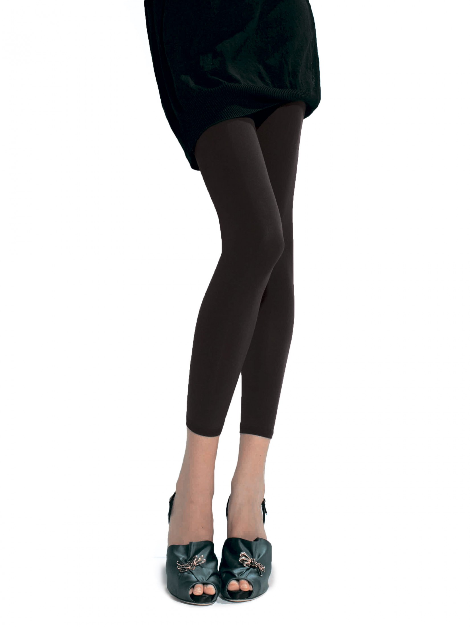 

Леггинсы женские Trasparenze Dorella (лег.) коричневые M, Dorella (лег.)