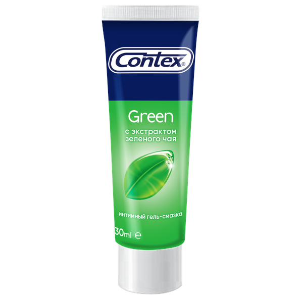 фото Гель-смазка contex green 30 мл