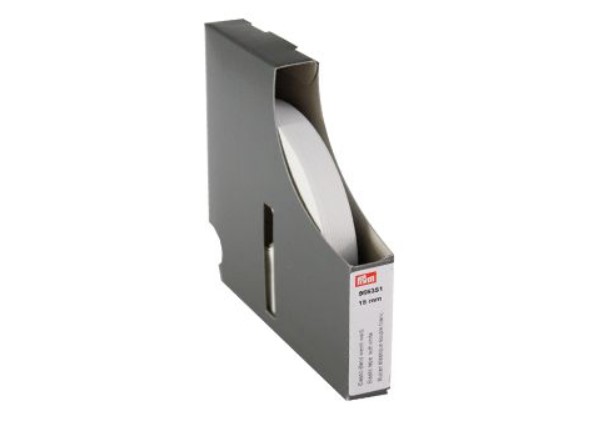

Мягкая эластичная лента Prym, 15 мм x 10 м, цвет: белый, арт. 955351