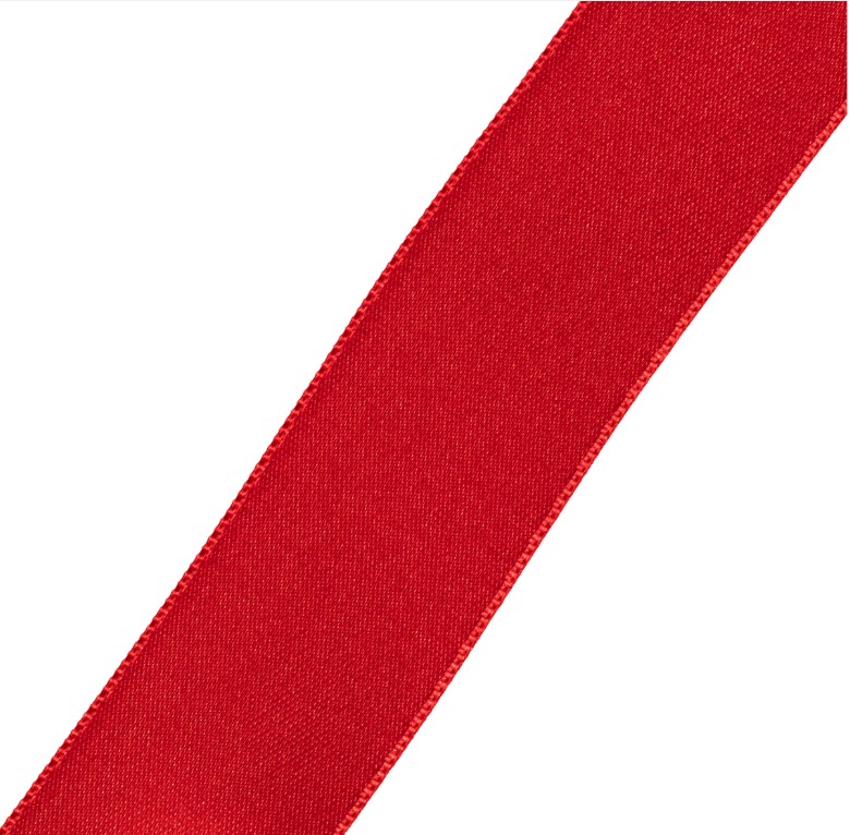 

Атласная лента Prym, 25 мм, 25 м (цвет: красный)