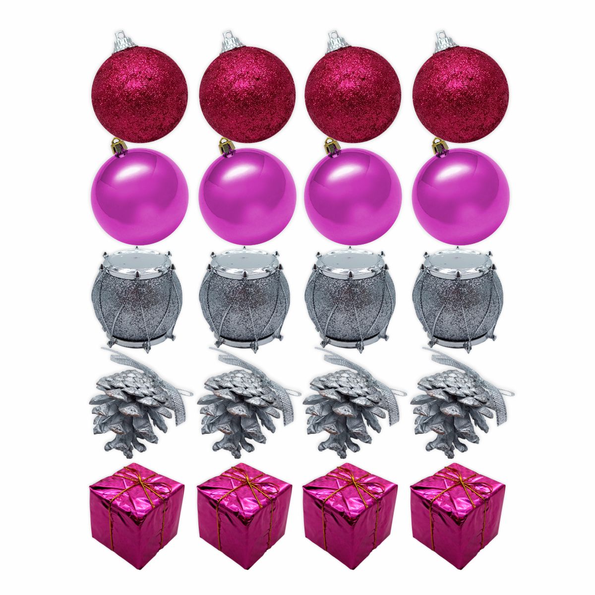 фото Набор елочных игрушек diligence party dp-toy-29 5 см 20 шт.