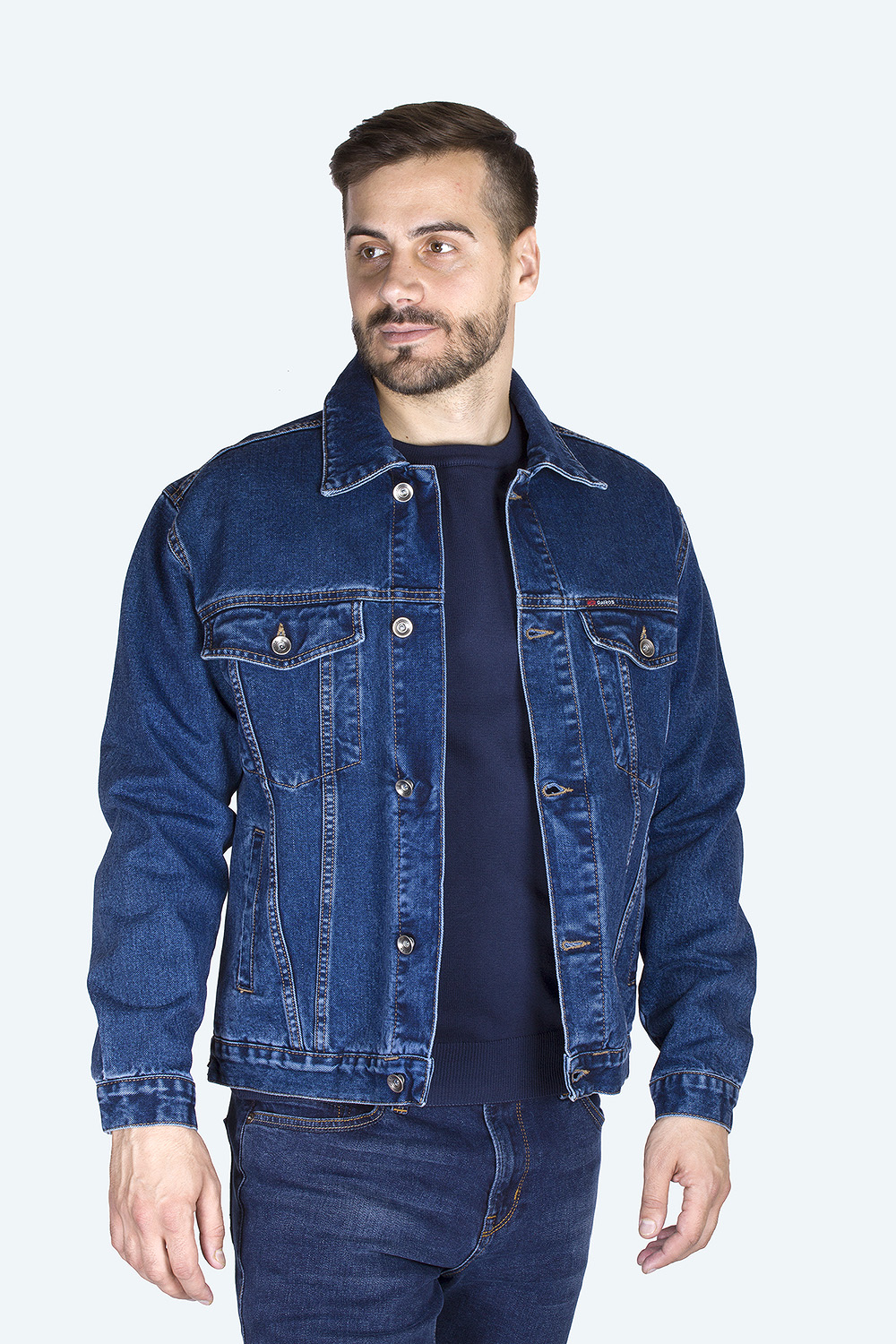 фото Джинсовая куртка мужская dairos gd5060105 синяя m