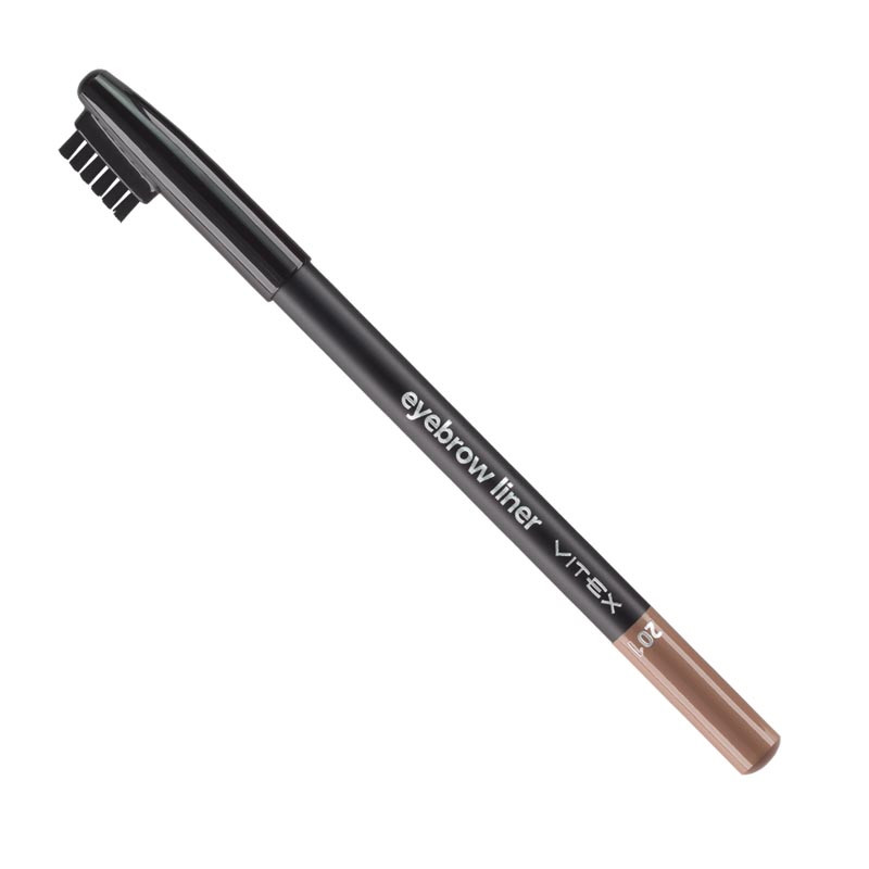 Контурный карандаш для бровей витэкс тон 201 blonde тушь для бровей sexy eyebrow mascara 5мл ice blonde