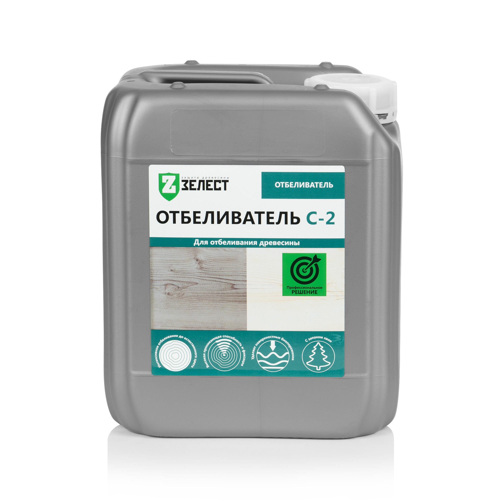 Средство для отбеливания и очистки древесины ЗЕЛЕСТ С-2-05 Отбеливатель, 5 кг моющее средство для дезинфекции и отбеливания химитэкс