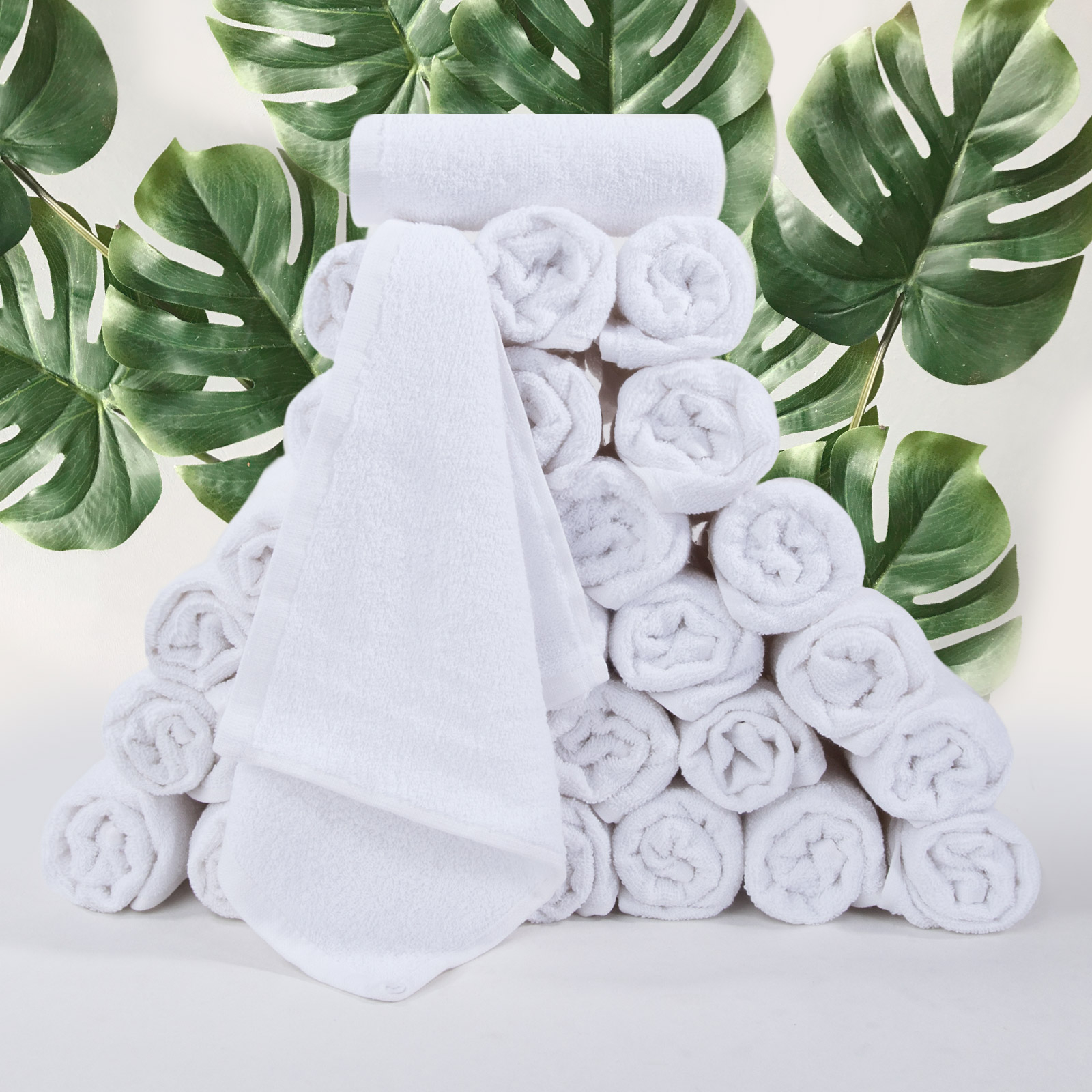 фото Набор из 30 салфеток venera цвет: белый (30х30 см) art soft tex