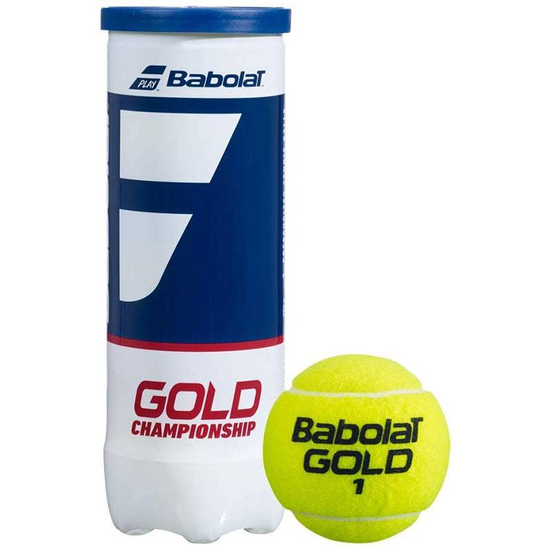 фото Теннисный мяч babolat gold championship 3b 3 шт. желтый