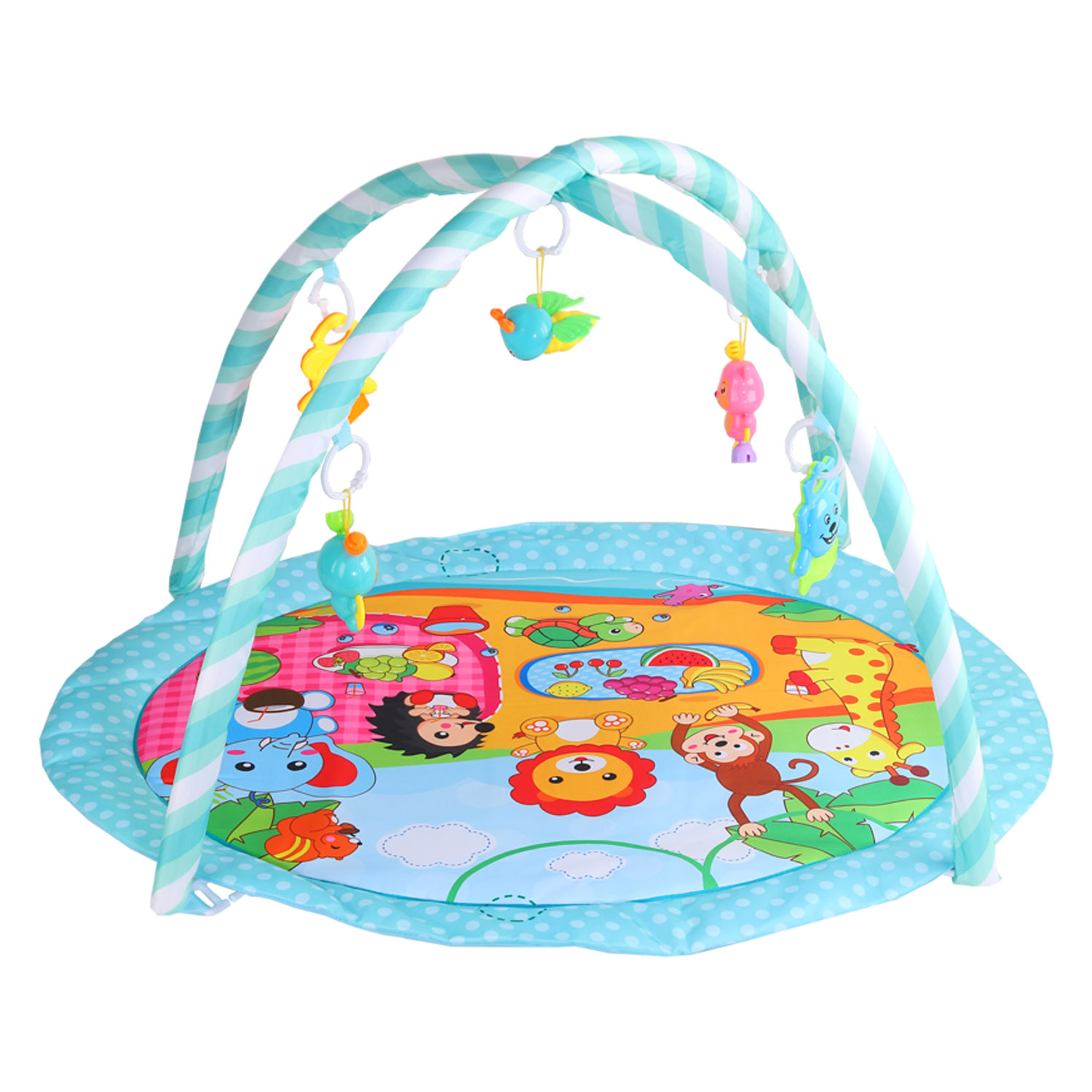 фото Развивающий коврик xi nuo xing toys r в пакете, 2 цвета 61х4х58,5 см jb0333492