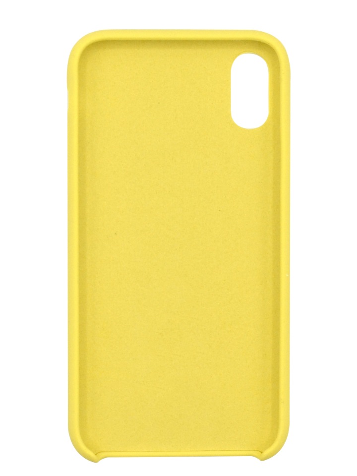 фото Чехол silicone case для iphone xsmax yellow innovation