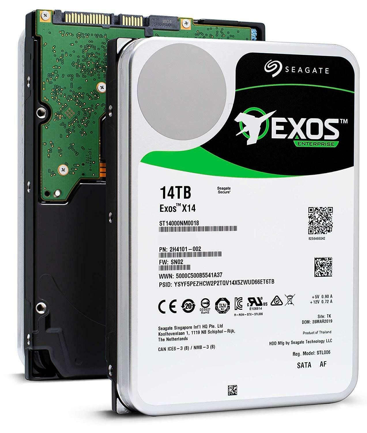 

Внутренний HDD диск Seagate ST14000NM0018 14 TB