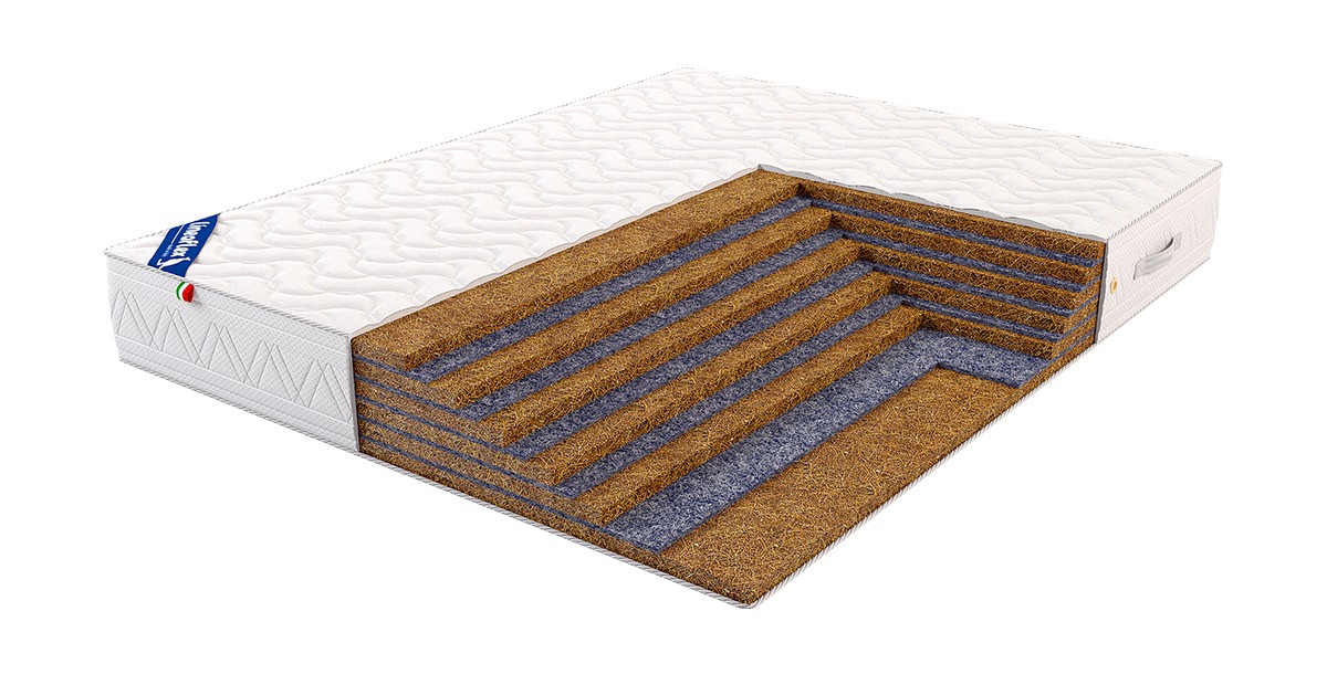 

Матрас LINEAFLEX Dalia 200x180, Белый, Dalia