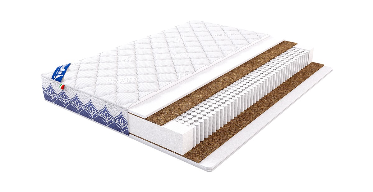 

Матрас LINEAFLEX Da Vinci 200x140, Белый, Da Vinci